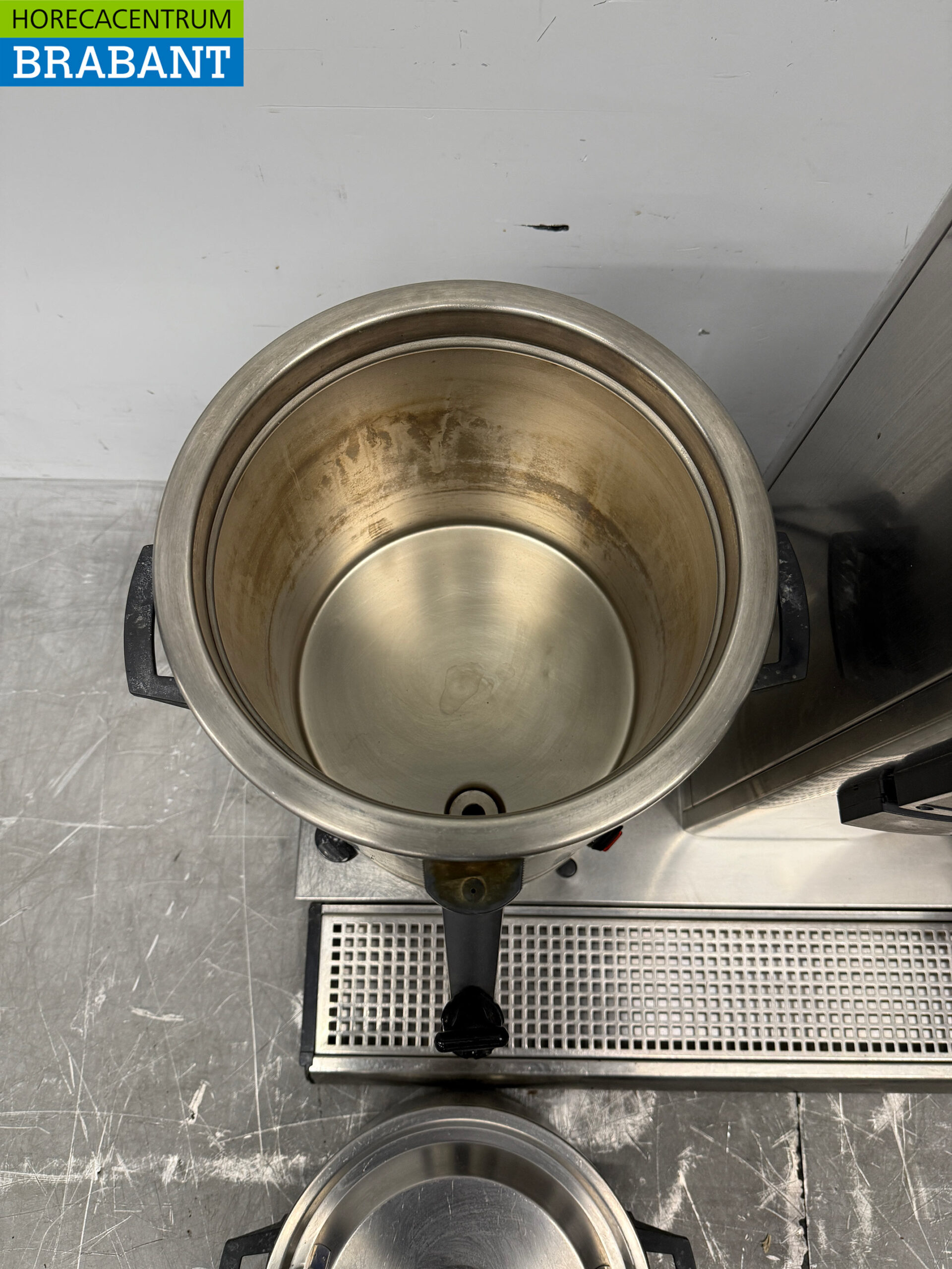 Machine à café à percolateur Bravilor Bonamat en acier inoxydable, 2 x 10 litres, 400 V, pour la restauration – Image 5