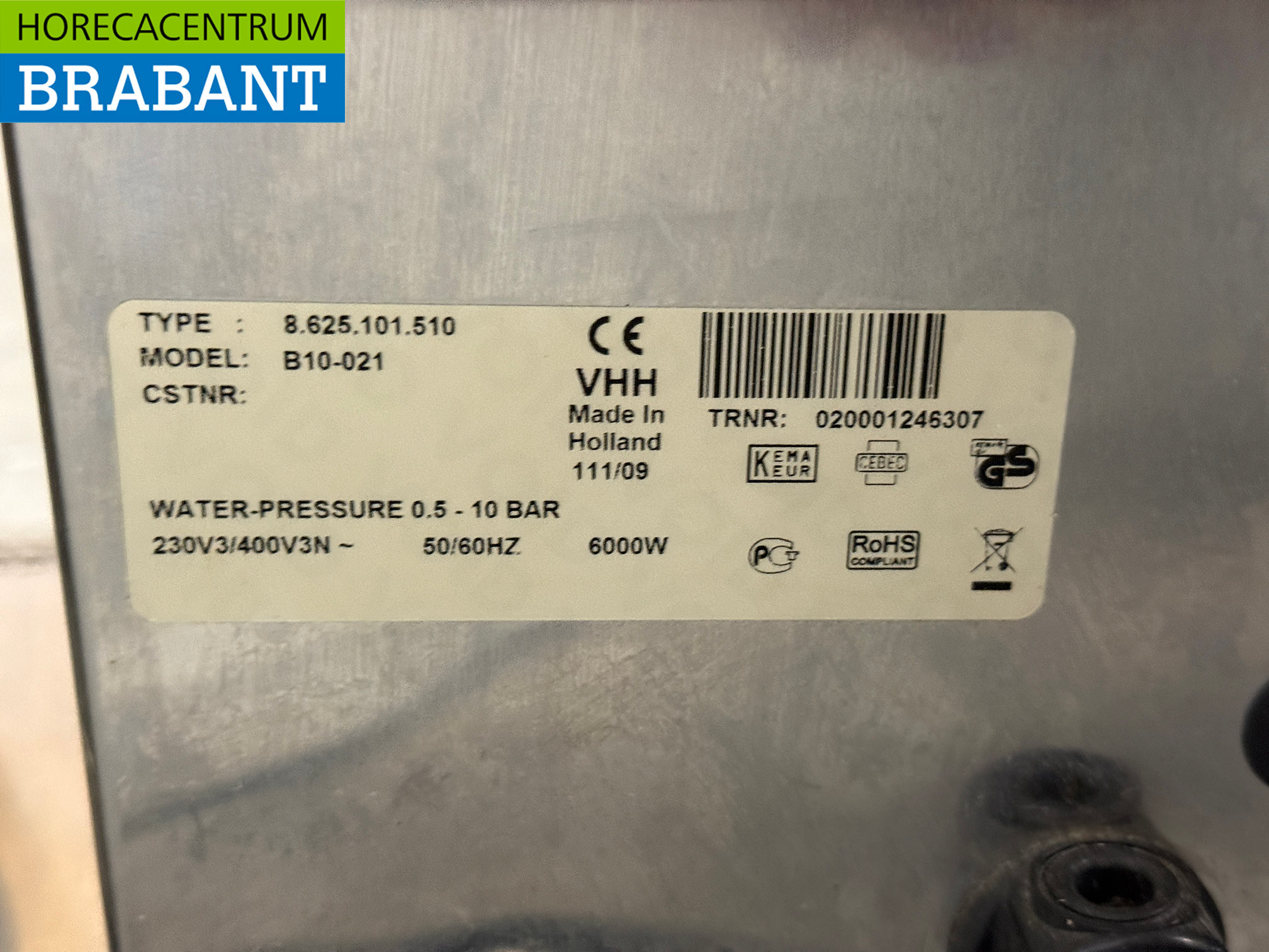 Machine à café à percolateur Bravilor Bonamat en acier inoxydable, 2 x 10 litres, 400 V, pour la restauration – Image 7