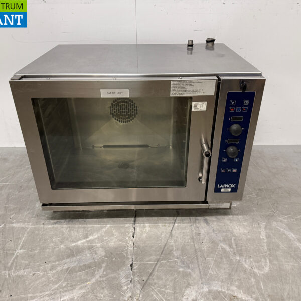 Four mixte à vapeur Lainox en acier inoxydable, 5 bacs GN 1/1, 400 V, pour la restauration
