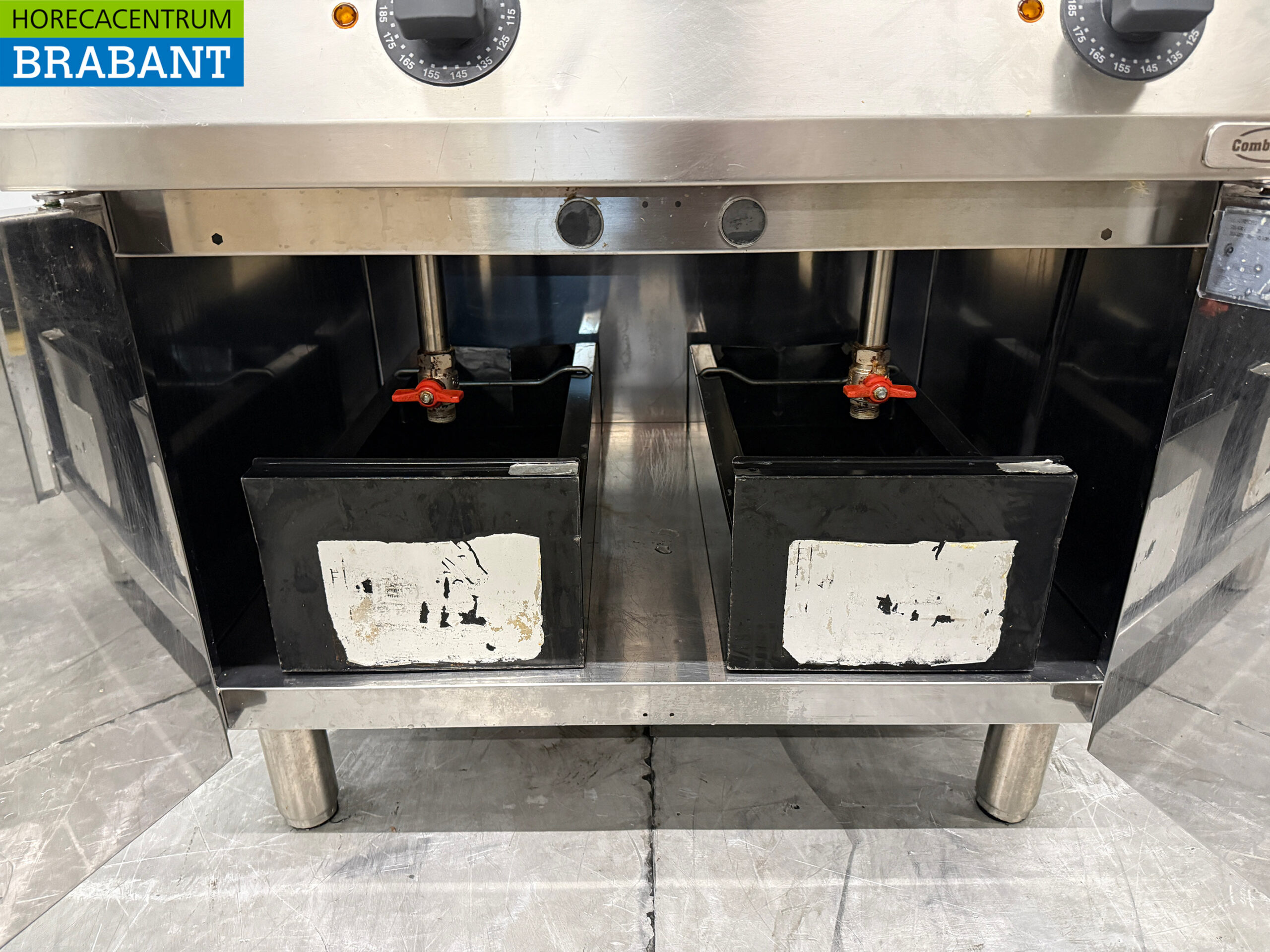 Friteuse double Zanussi en acier inoxydable, 2 x 16 litres, 400 V, pour la restauration – Image 5