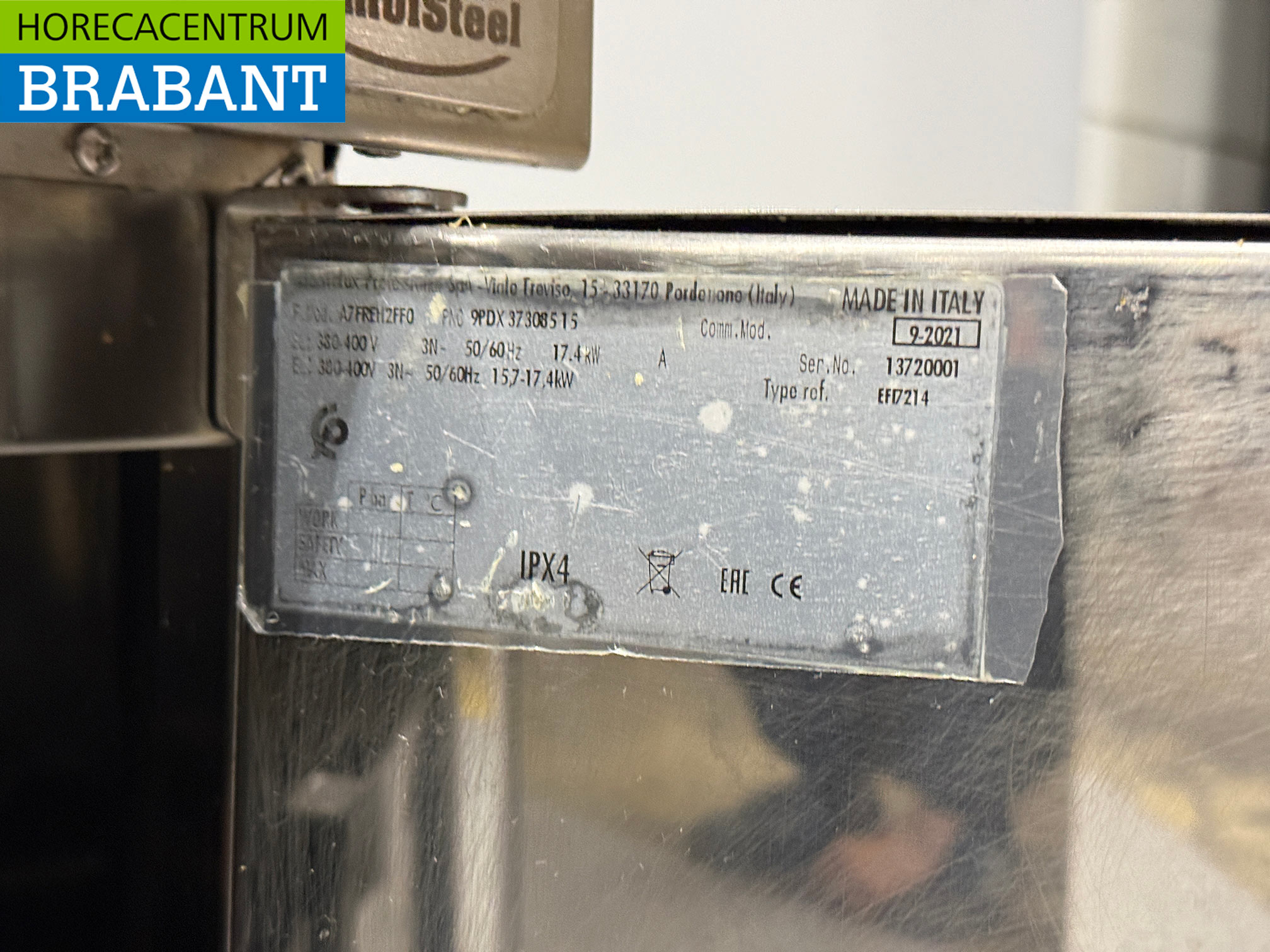 Friteuse double Zanussi en acier inoxydable, 2 x 16 litres, 400 V, pour la restauration – Image 6