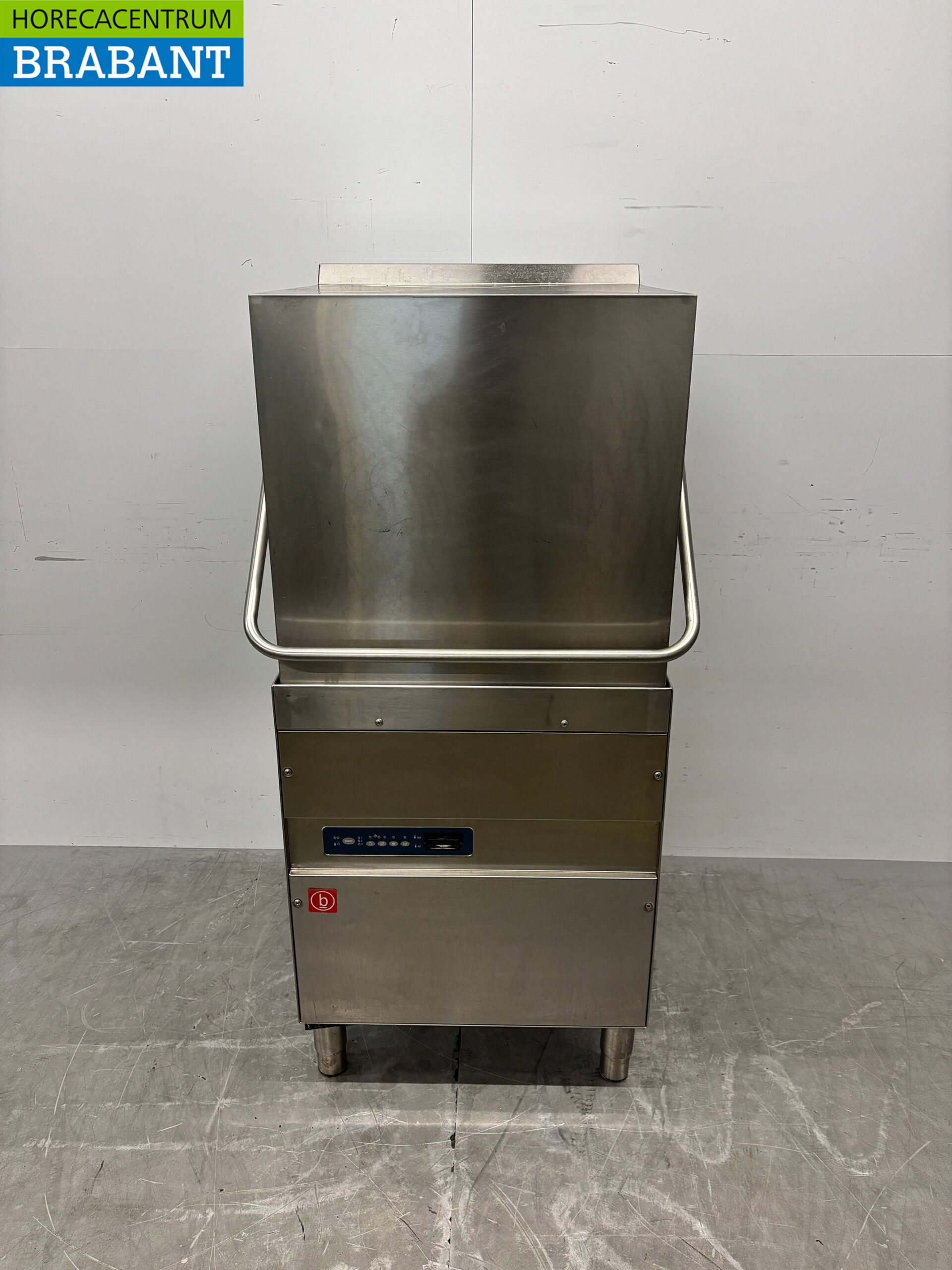 Lave-vaisselle à passage continu Rhima Baron en acier inoxydable, 400 V, pour la restauration