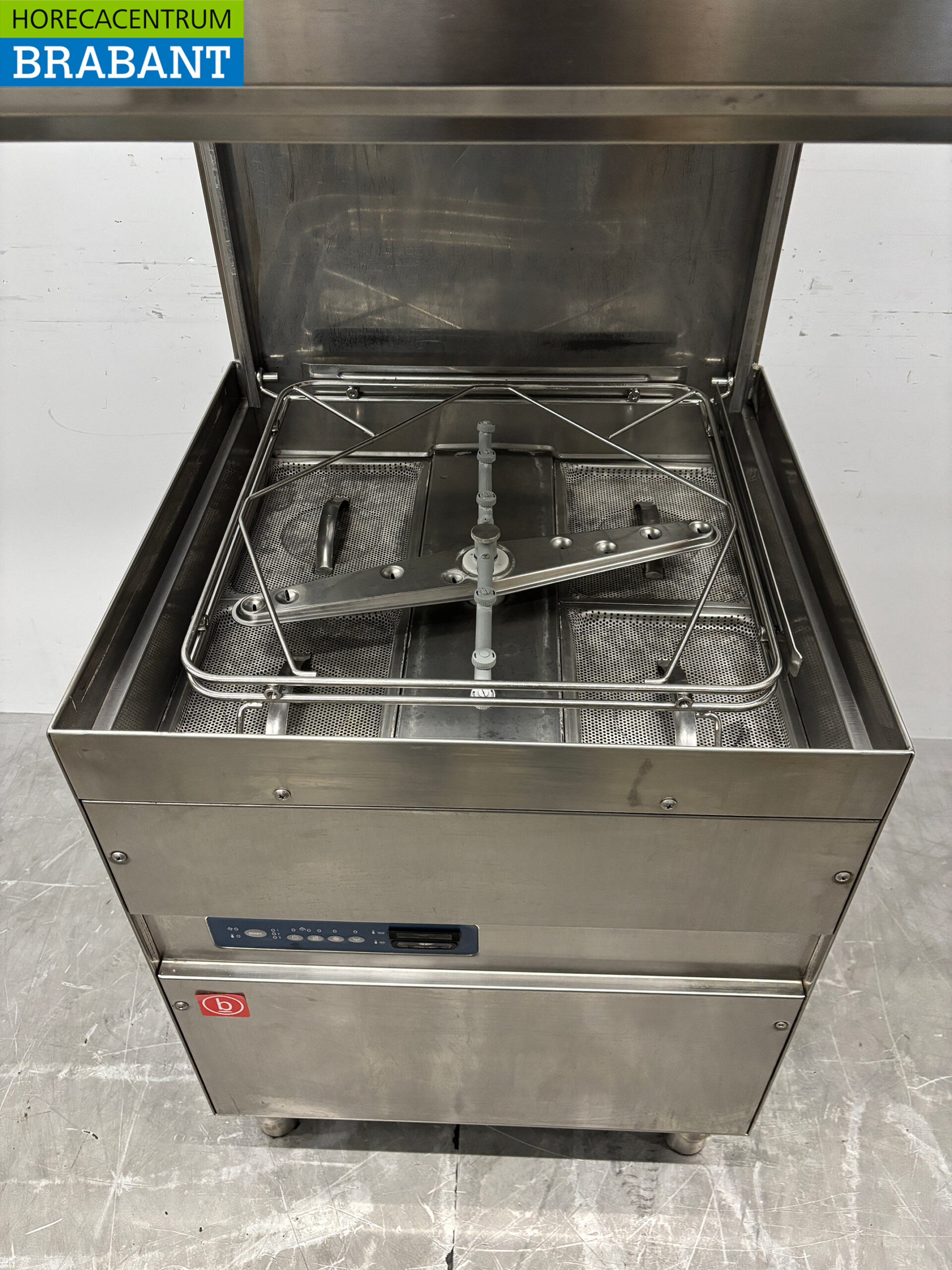 Lave-vaisselle à passage continu Rhima Baron en acier inoxydable, 400 V, pour la restauration – Image 4