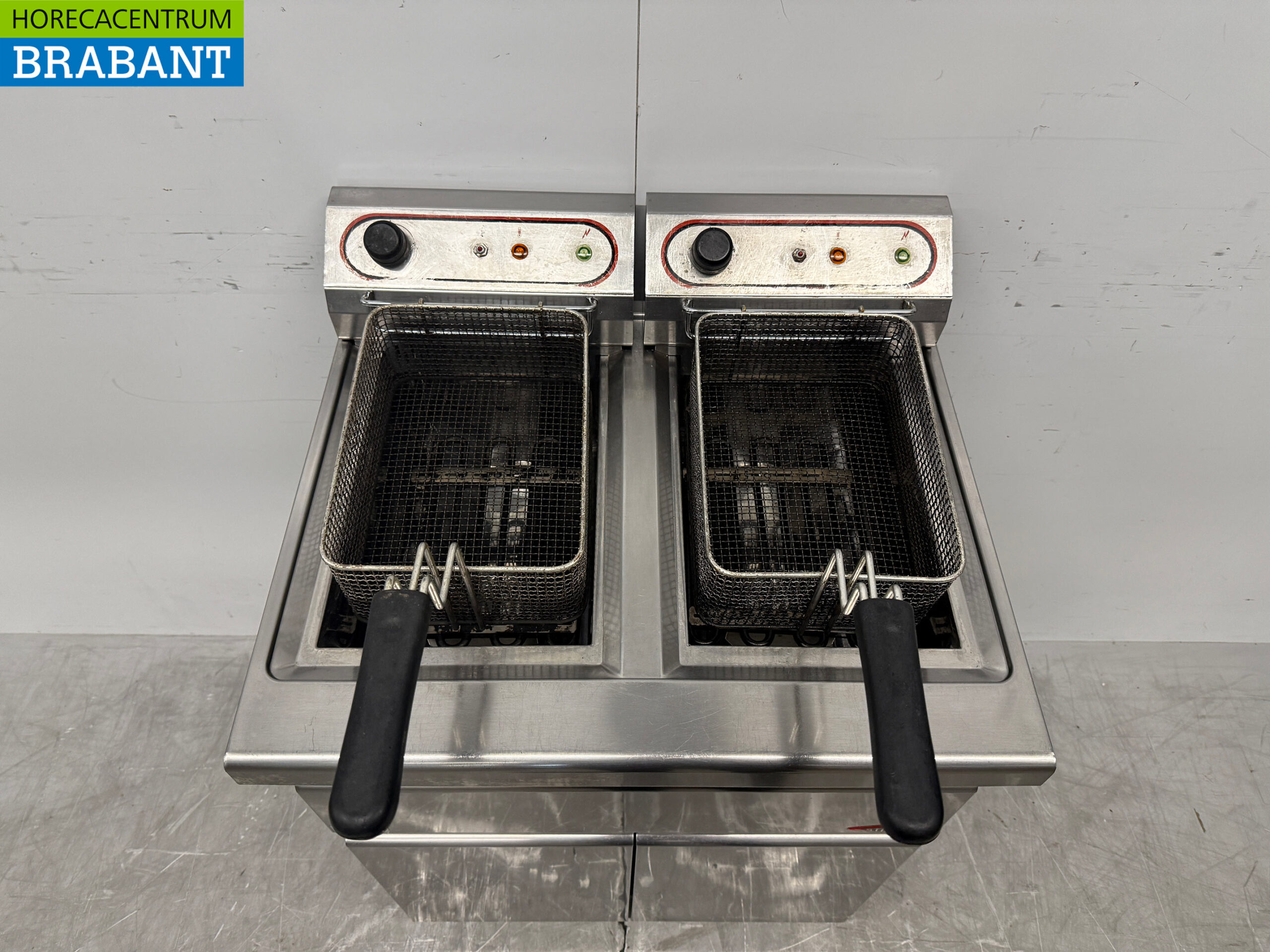 Friteuse double Stilfer en acier inoxydable 2 x 9 litres 2 x 230V Horeca – Image 4