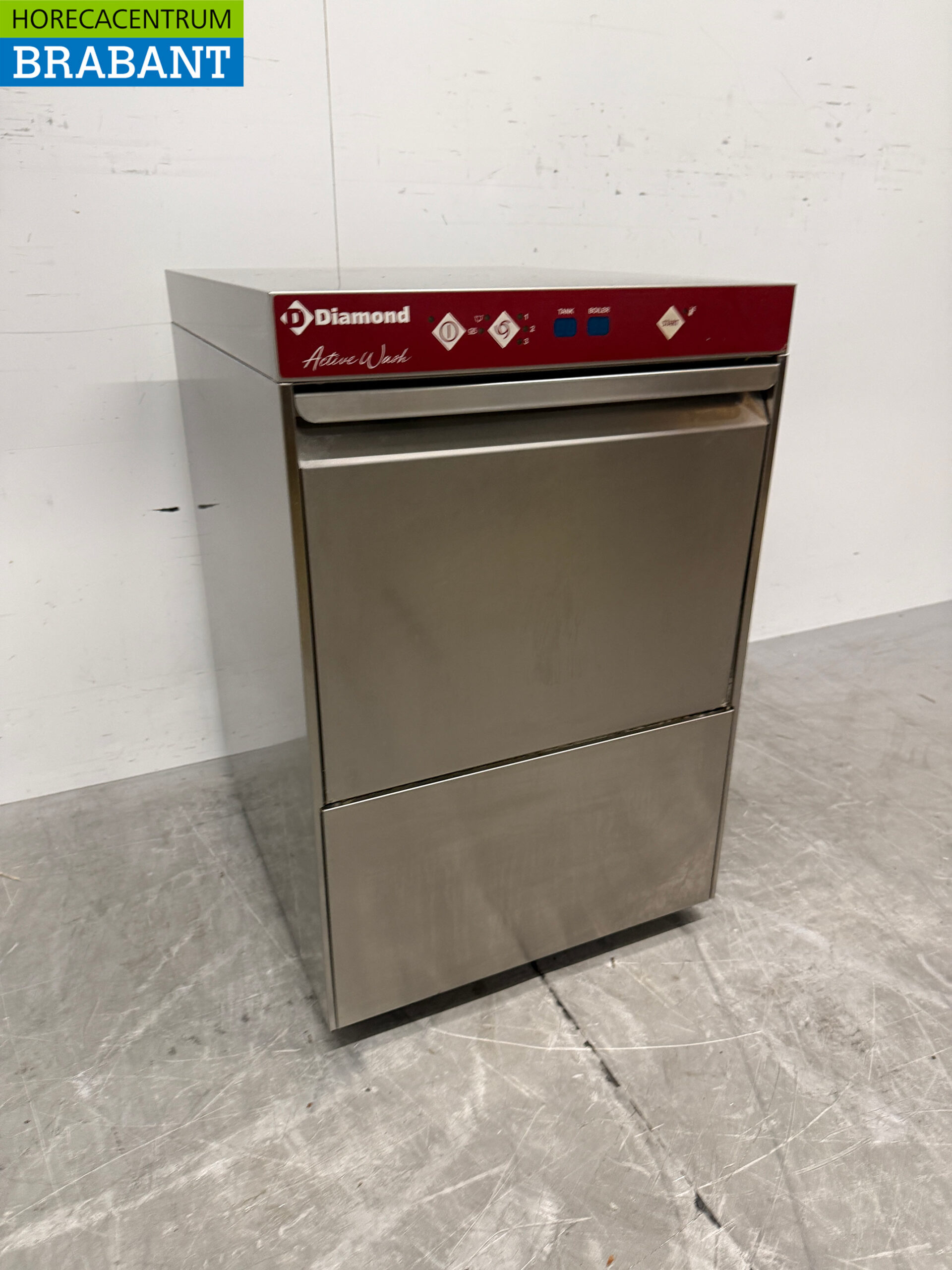 Lave-verres Diamond en acier inoxydable avec pompe de vidange, 230 V, pour la restauration – Image 3