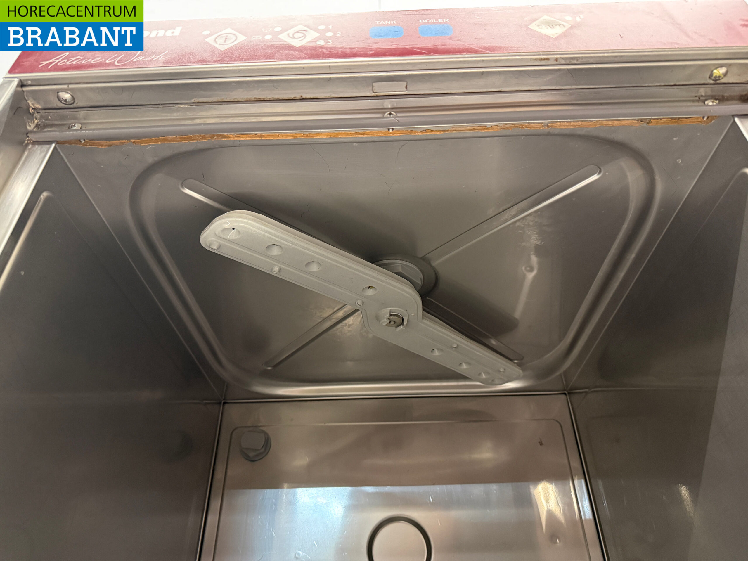 Lave-verres Diamond en acier inoxydable avec pompe de vidange, 230 V, pour la restauration – Image 5