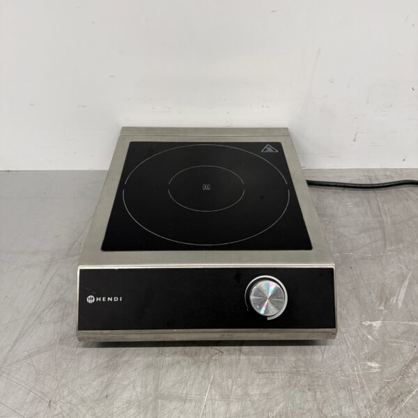 Plaque de cuisson à induction Hendi en acier inoxydable, 3,5 kW, 230 V, pour la restauration