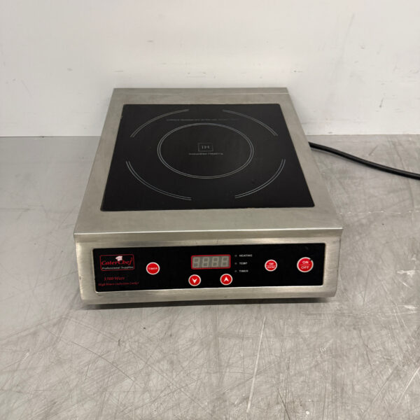 Plaque de cuisson à induction Caterchef en acier inoxydable, 3,5 kW, 230 V, pour la restauration