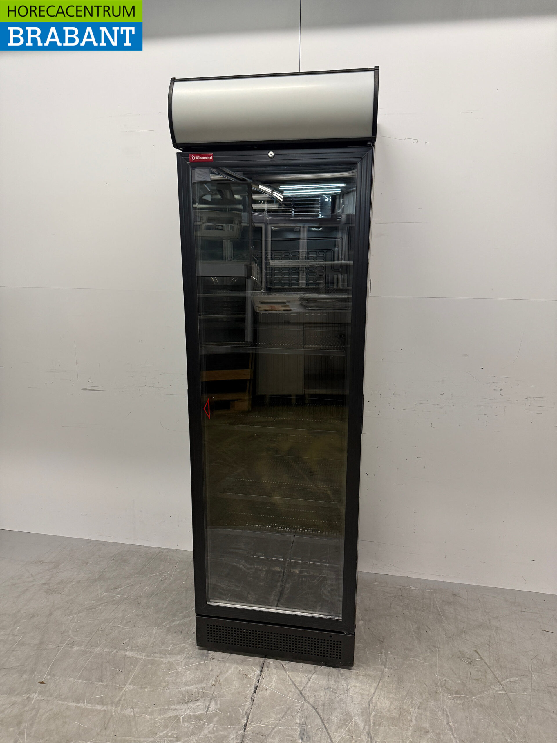 Armoire réfrigérée Diamond à porte vitrée, 380 litres, 230 V, pour la restauration