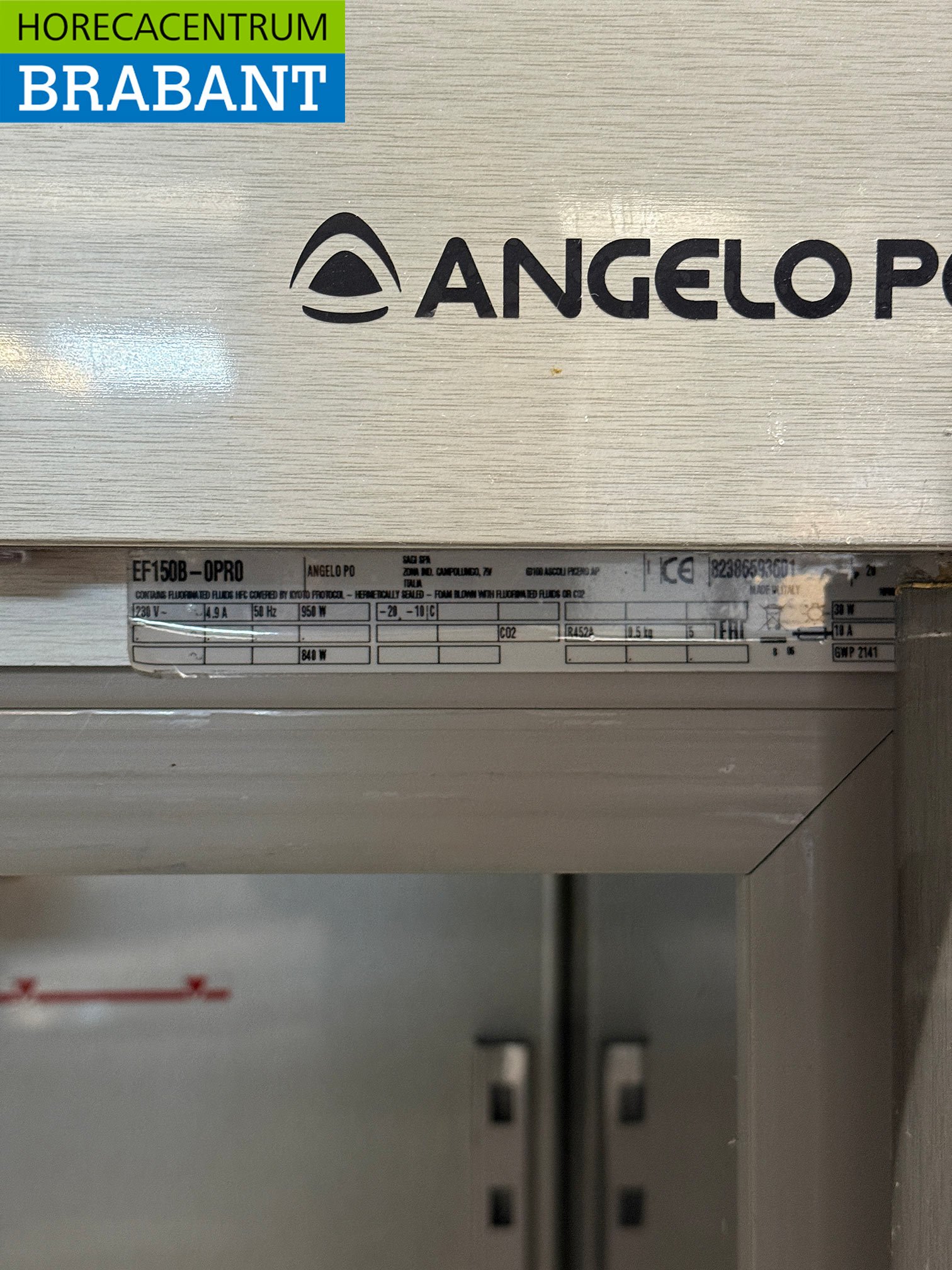 Congélateur Angelo Po à double porte, 1 400 litres, 230 V, pour la restauration – Image 5