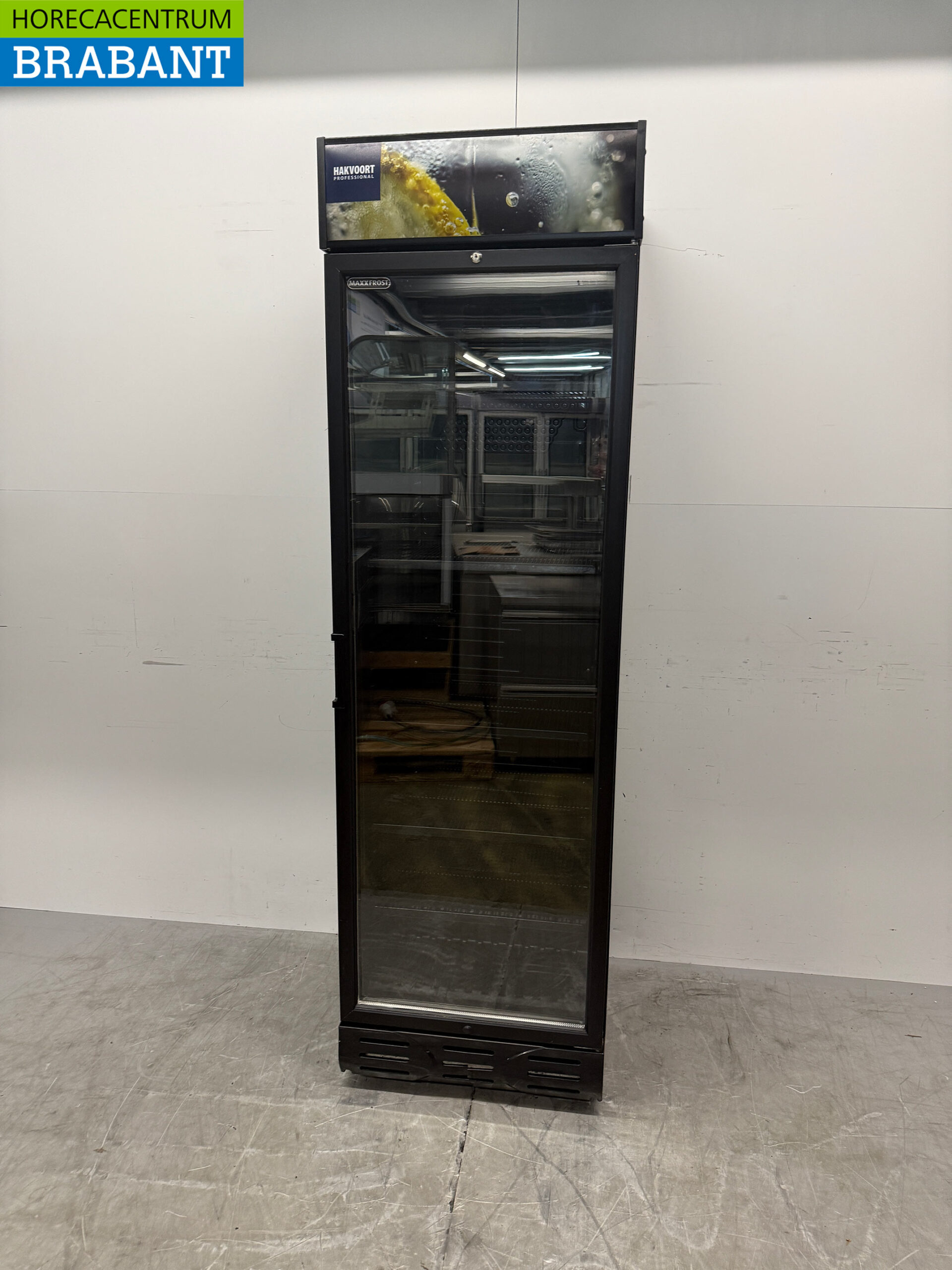 Réfrigérateur Maxxfrost à porte vitrée, 382 litres, 230 V, pour la restauration