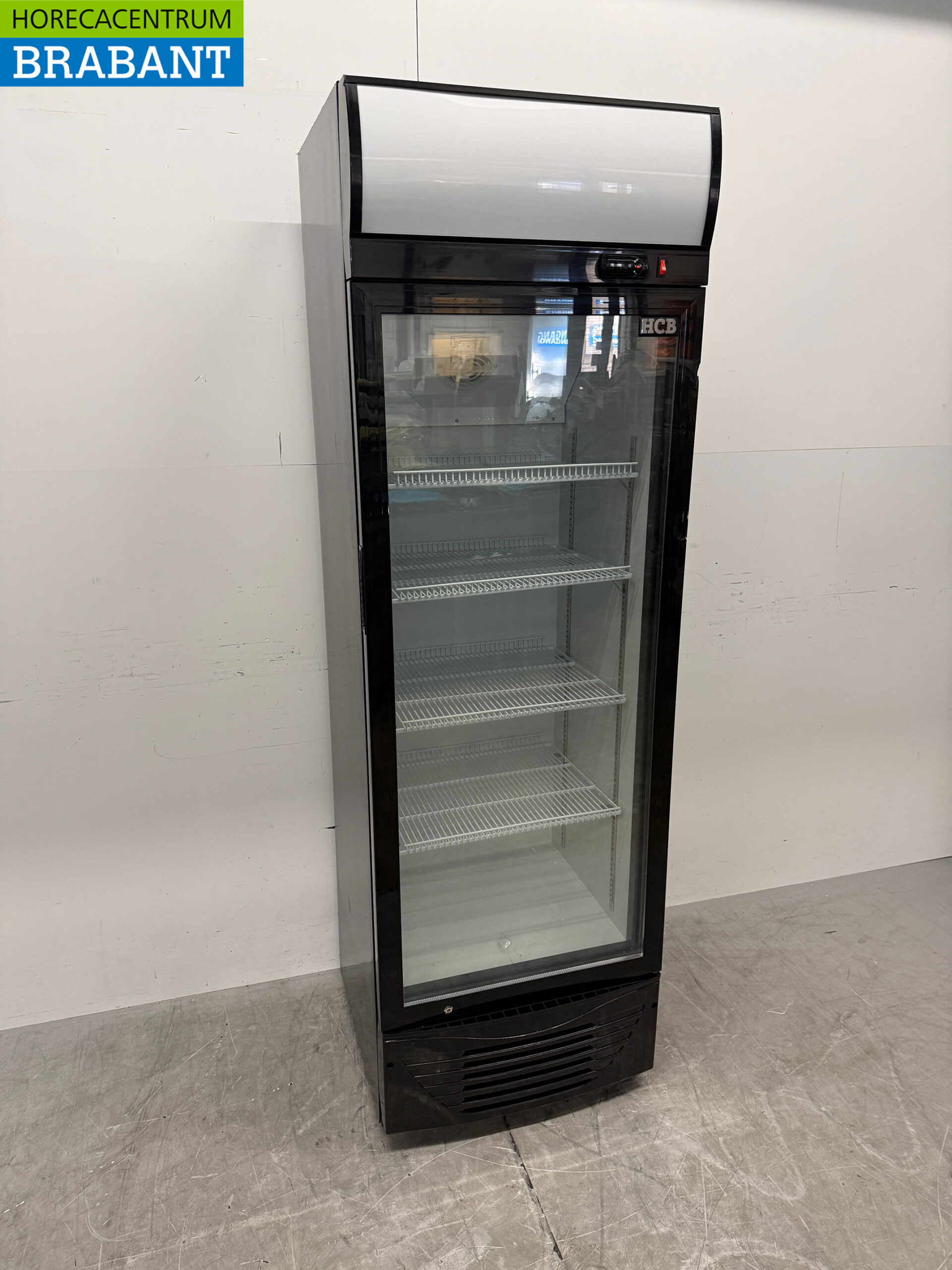 HCB Réfrigérateur à porte vitrée Réfrigérateur à boissons 278 litres 230V Horeca – Image 3