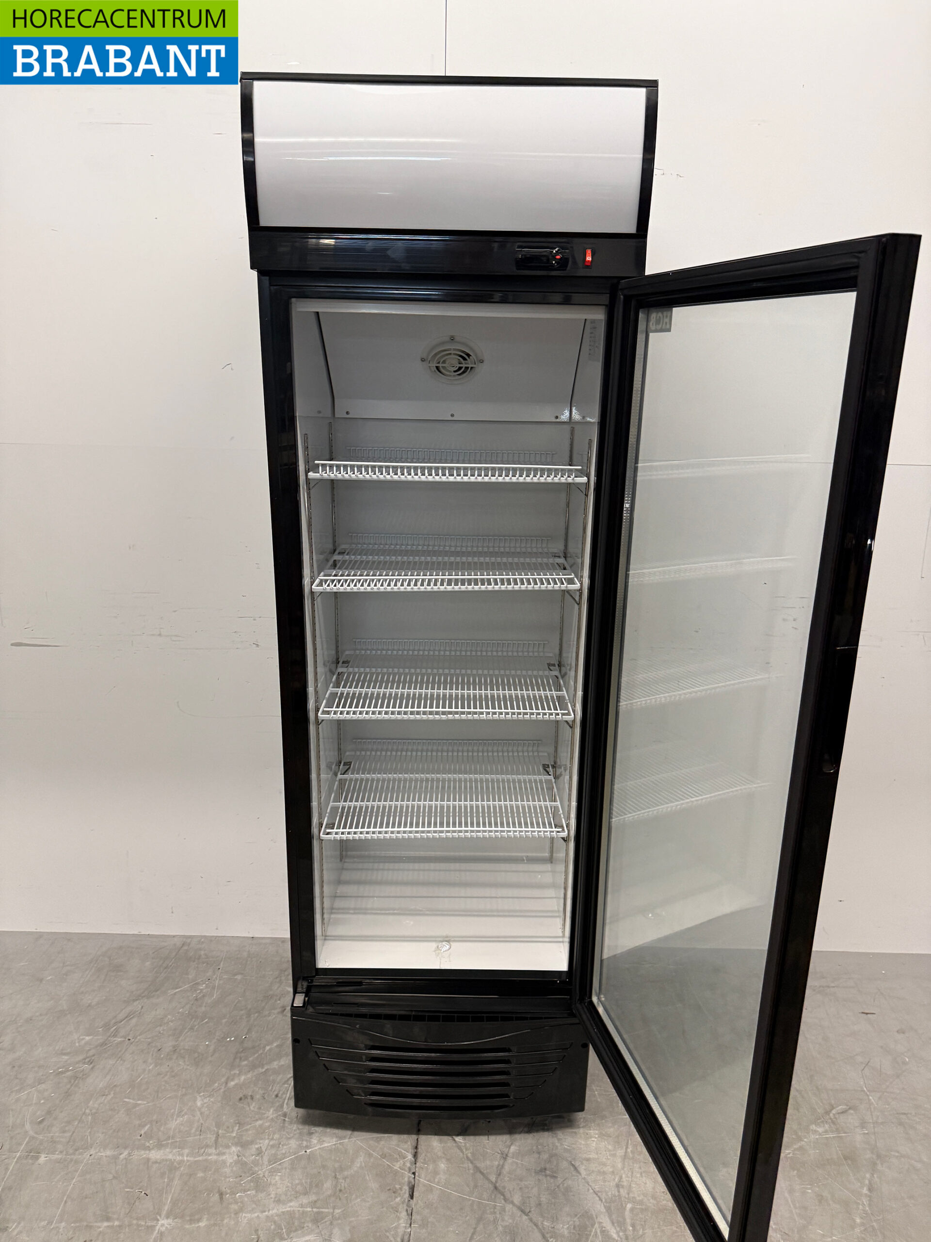 HCB Réfrigérateur à porte vitrée Réfrigérateur à boissons 278 litres 230V Horeca – Image 4