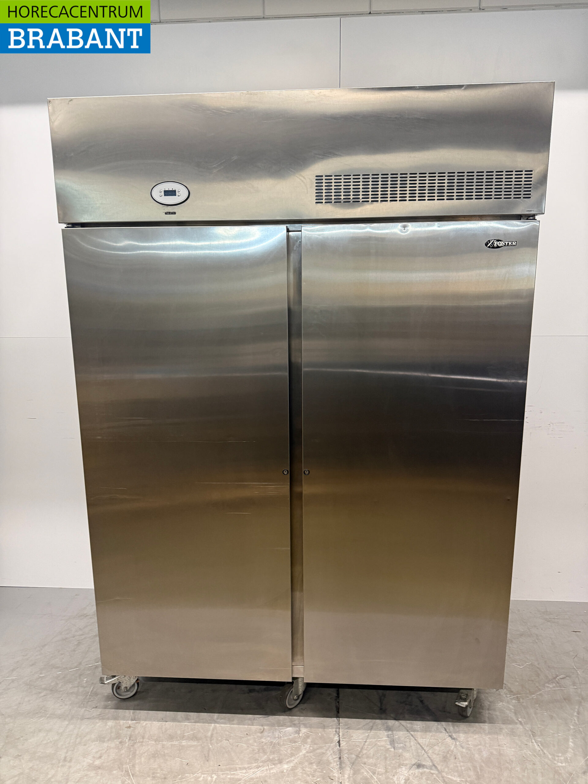 Congélateur à double porte mobile Foster en acier inoxydable, 1 350 litres, 230 V, pour la restauration