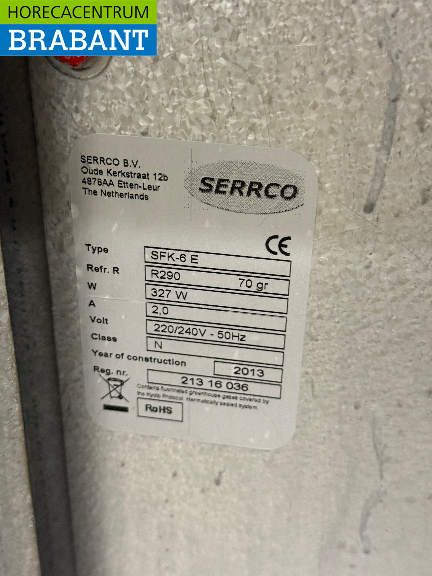 Serrco refroidisseur de fûts 6 x 20 litres 111 cm 230V Horeca – Image 5
