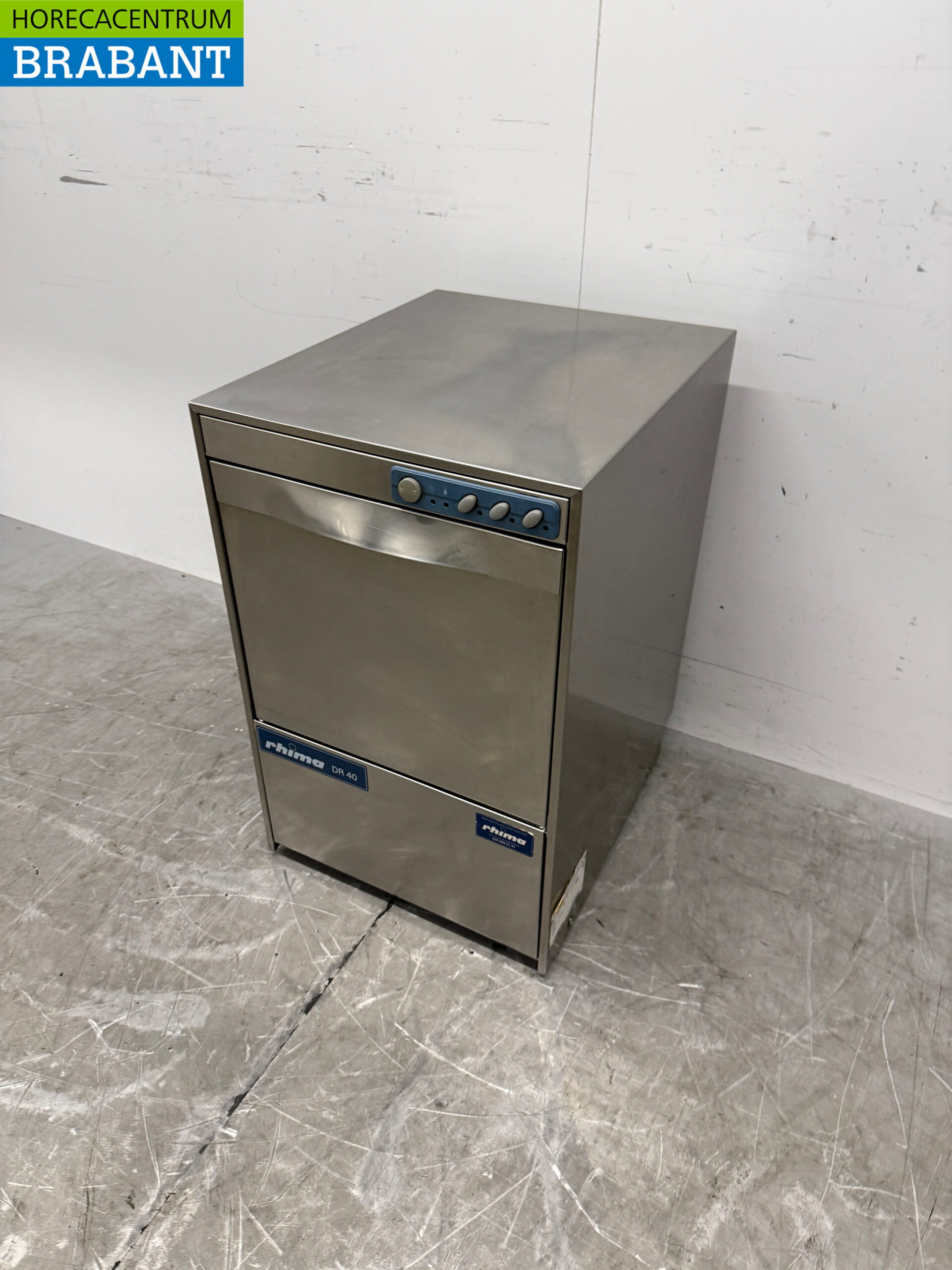 Lave-verres Rhima DR40 en acier inoxydable, 230 V, pour la restauration – Image 2