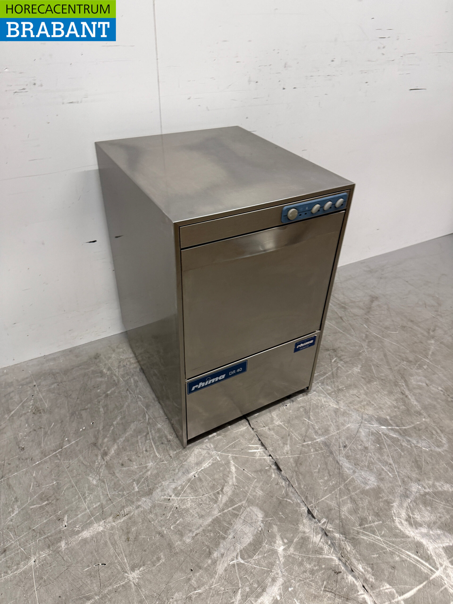 Lave-verres Rhima DR40 en acier inoxydable, 230 V, pour la restauration – Image 3