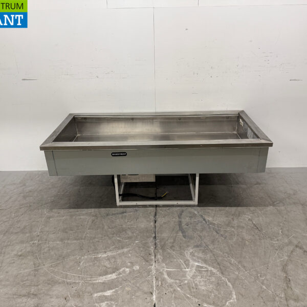 Bain-marie encastrable Maxxfrost en acier inoxydable, 4 bacs GN 1/1, 230 V, pour la restauration