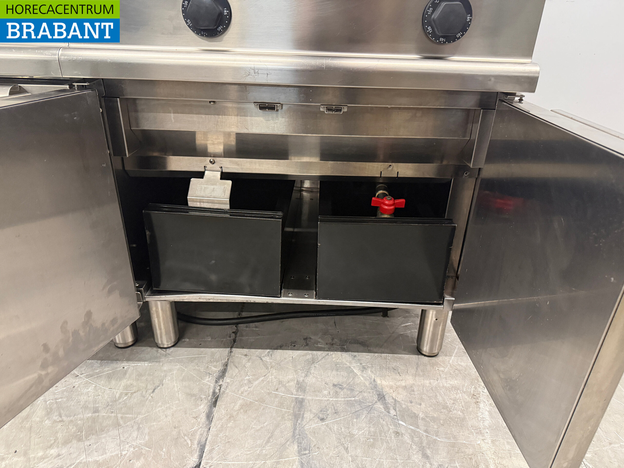 Friteuse double Electrolux en acier inoxydable 2 x 15 litres 400V Restauration – Image 5