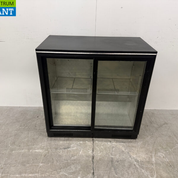 Armoire réfrigérée 2 portes coulissantes en verre 90,5 cm 230 V pour la restauration