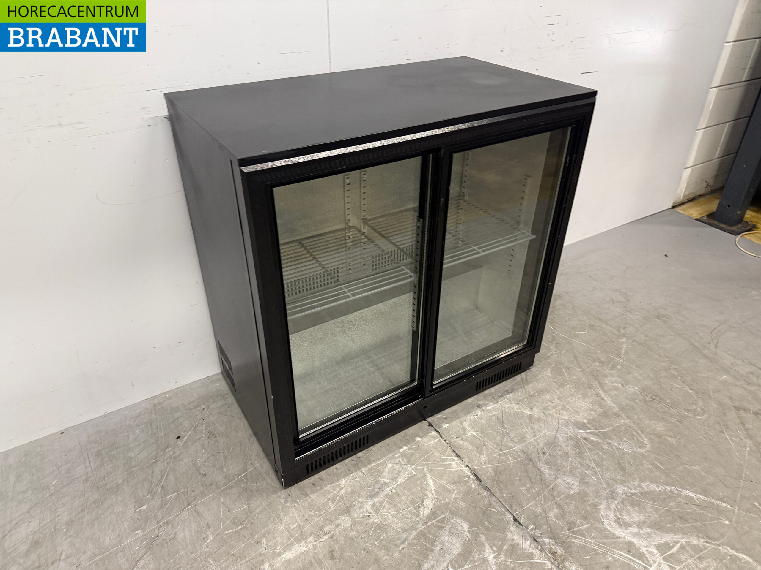Armoire réfrigérée 2 portes coulissantes en verre 90,5 cm 230 V pour la restauration – Image 3