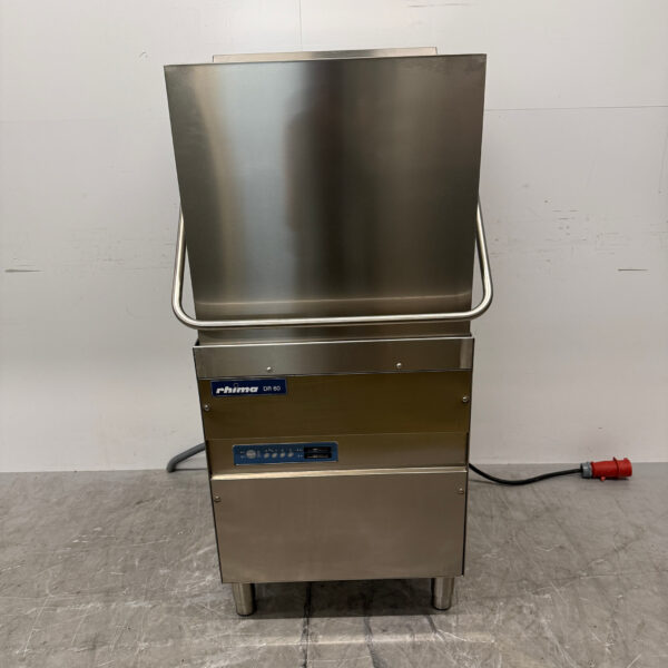 Lave-vaisselle à passage Rhima DR60 en acier inoxydable 400V Horeca