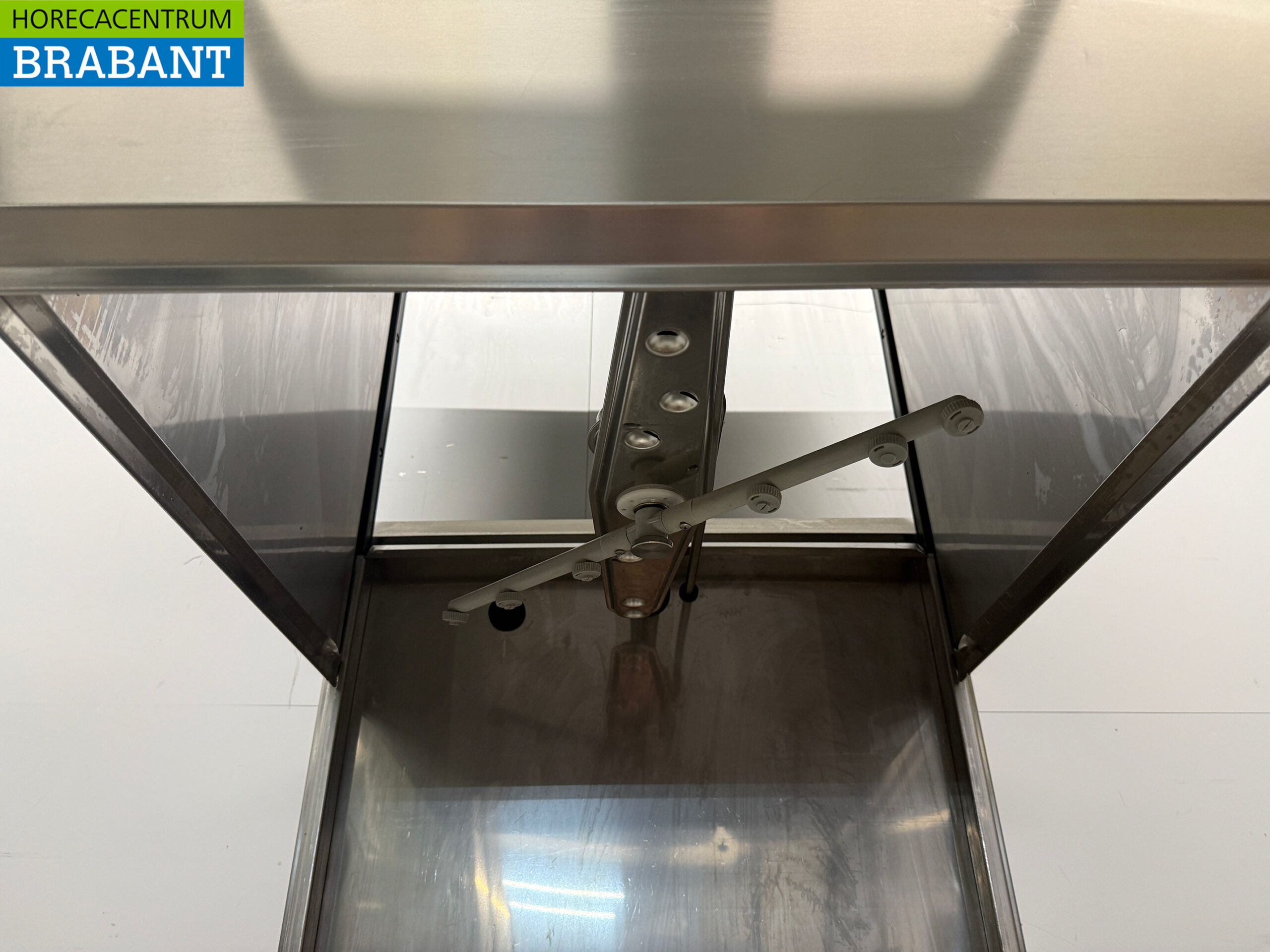 Lave-vaisselle à passage Rhima DR60 en acier inoxydable 400V Horeca – Image 5