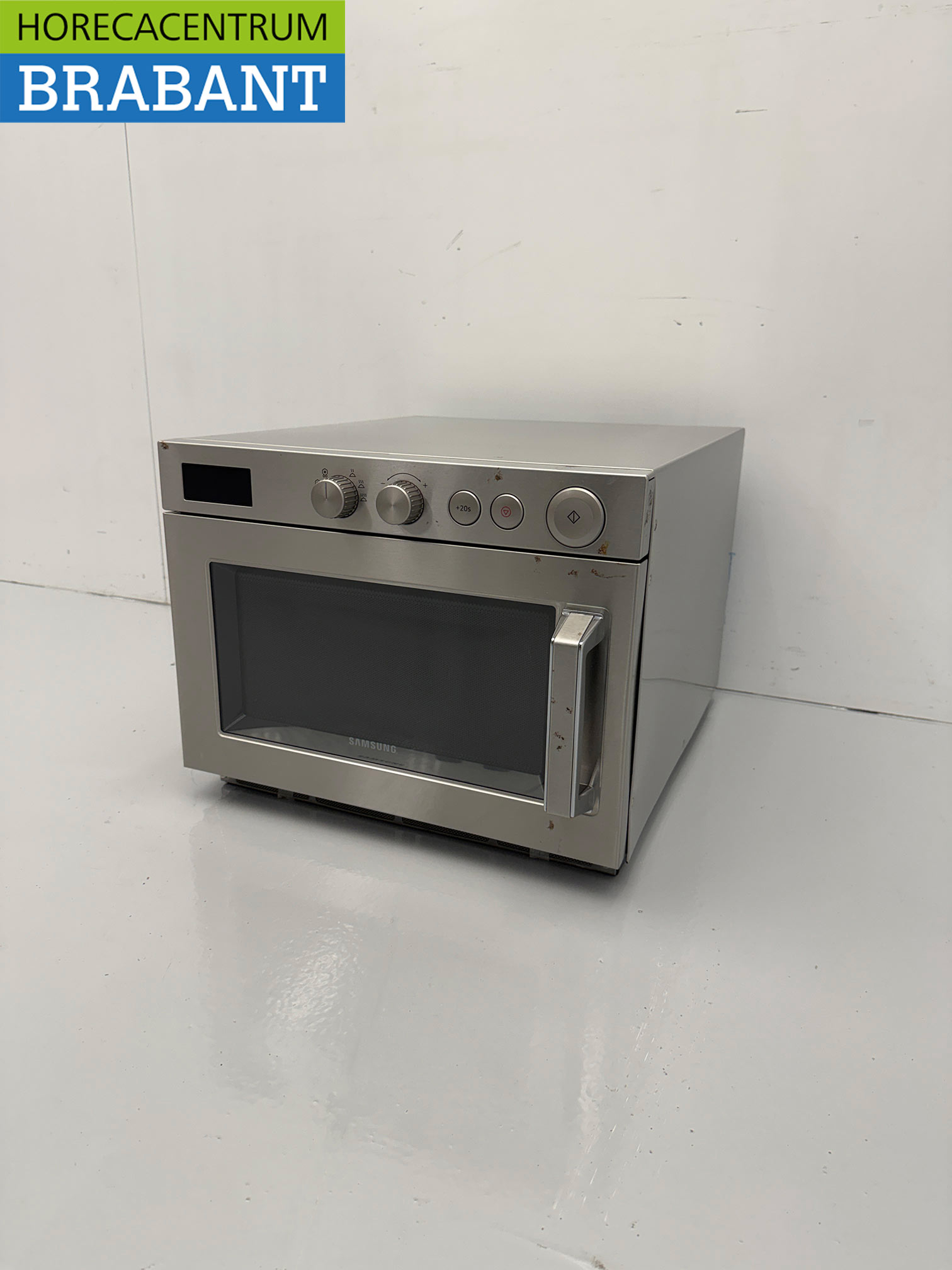 Micro-ondes en acier inoxydable Samsung 1850 watts 230V Restauration – Image 2