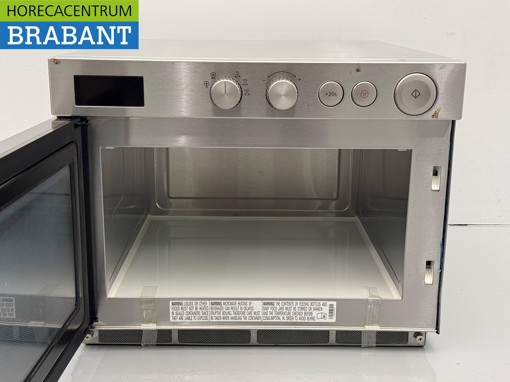 Micro-ondes en acier inoxydable Samsung 1850 watts 230V Restauration – Image 5