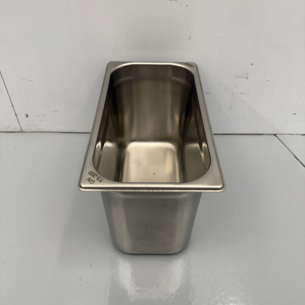 Acier inoxydable Gastronorm Bac GN 1/3 Profondeur 200 mm Horeca