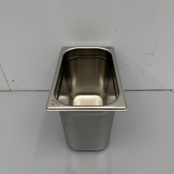 Bac Gastronorm en acier inoxydable Bac GN 1/4 Profondeur 200 mm Horeca