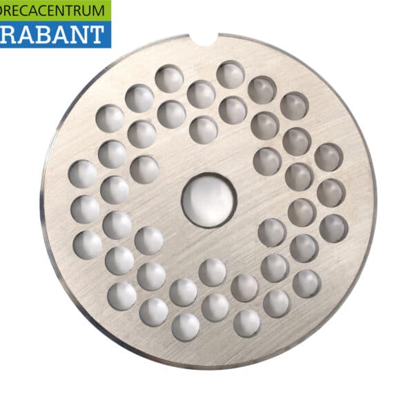 Plaque en acier inoxydable HCB pour hachoir, calibre 12, 6 mm – Boucherie et restauration