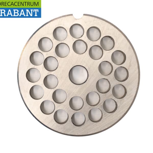Plaque en acier inoxydable HCB pour hachoir, calibre 12, 8 mm – Boucherie et restauration