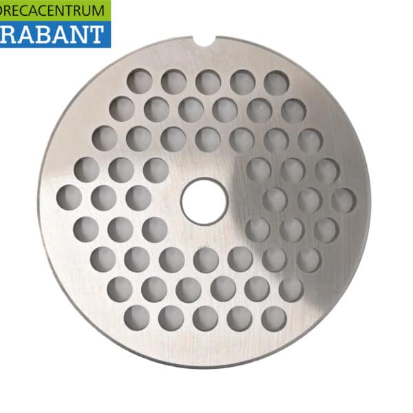 Plaque en acier inoxydable HCB pour hachoir, calibre 32, 8 mm – Boucherie et restauration