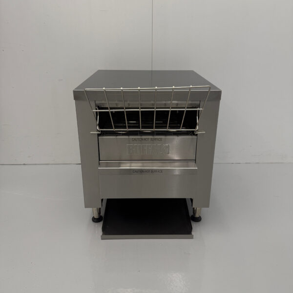 Grille-pain Buffalo DB175 en acier inoxydable Four à tapis 400 230V Horeca