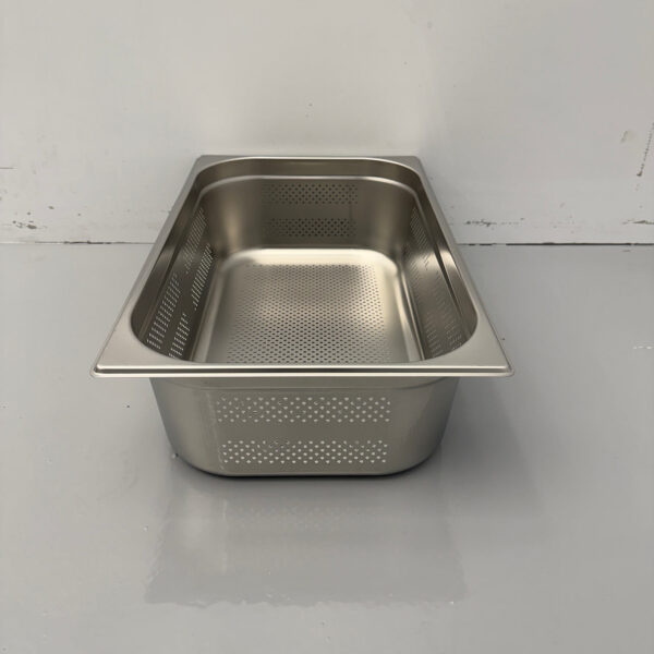 Bac gastronorme perforé en acier inoxydable GN Tray 1/1 Profondeur 200 mm Horeca