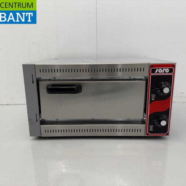 Four à pizza Saro Palermo en acier inoxydable 1 pizza 230V Horeca