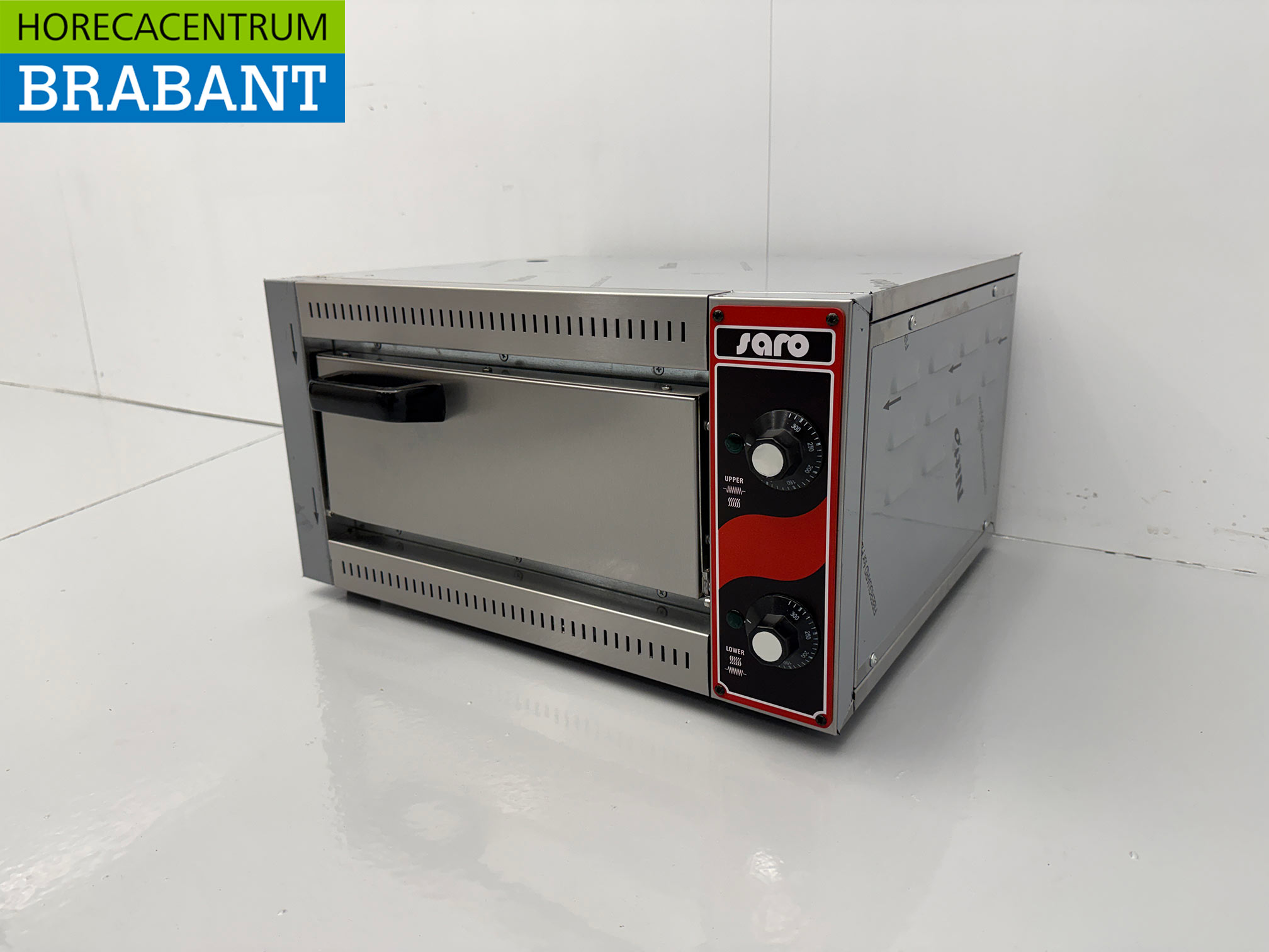 Four à pizza Saro Palermo en acier inoxydable 1 pizza 230V Horeca – Image 2