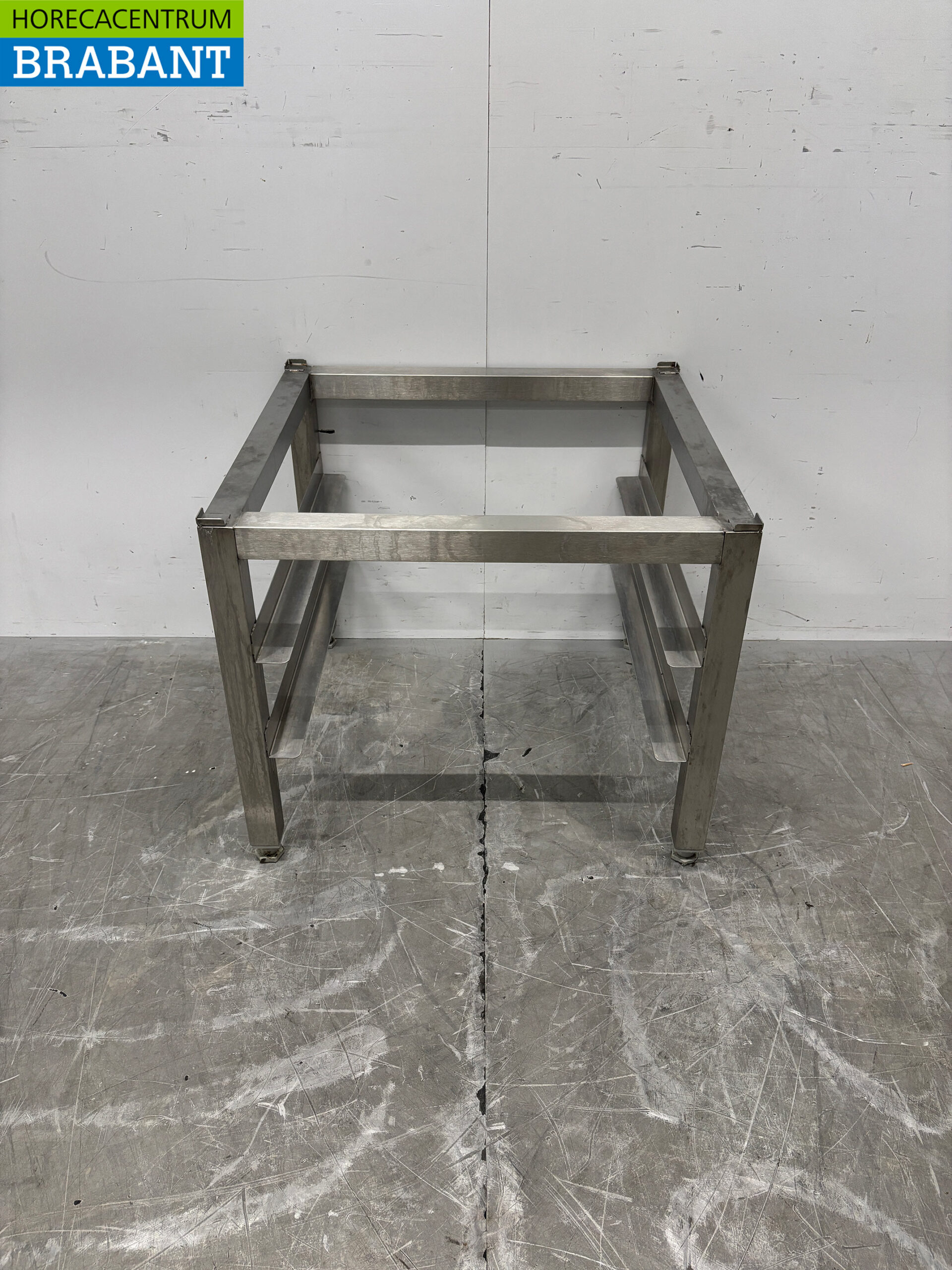 Piètement de lave-vaisselle en acier inoxydable 61 x 56,5 x 51 cm - Secteur de la restauration