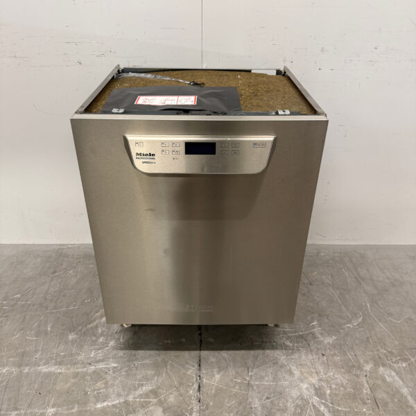 Lave-vaisselle encastrable Miele en acier inoxydable avec pompe de vidange, 400 V, pour le secteur de la restauration