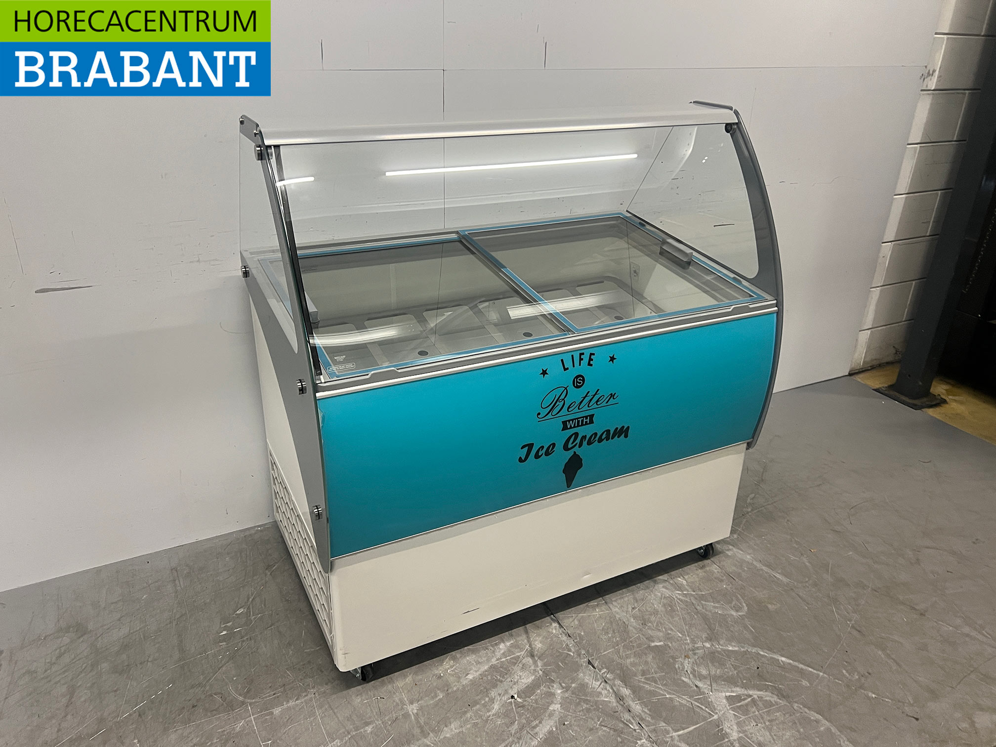 Mobile Combisteel Bali Scoop vitrine à glace 9 plateaux 230V Horeca – Image 3