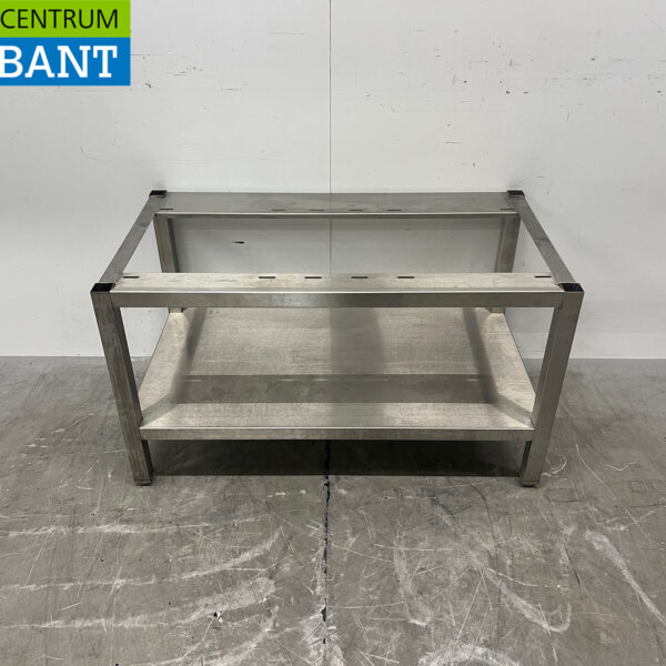 Piètement en acier inoxydable avec base de 100 x 55,5 x 56 cm – Secteur de la restauration