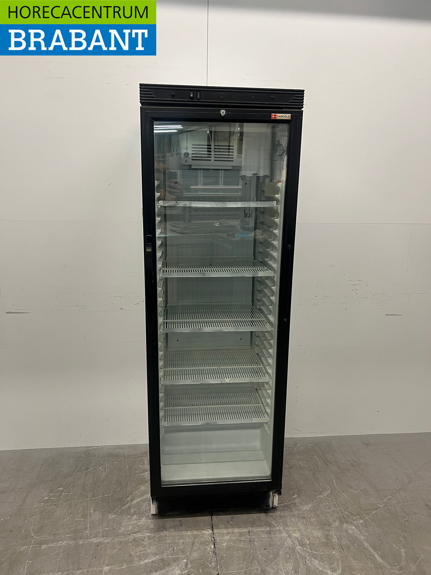 Réfrigérateur Dancold à porte vitrée, 345 litres, 230 V, pour la restauration