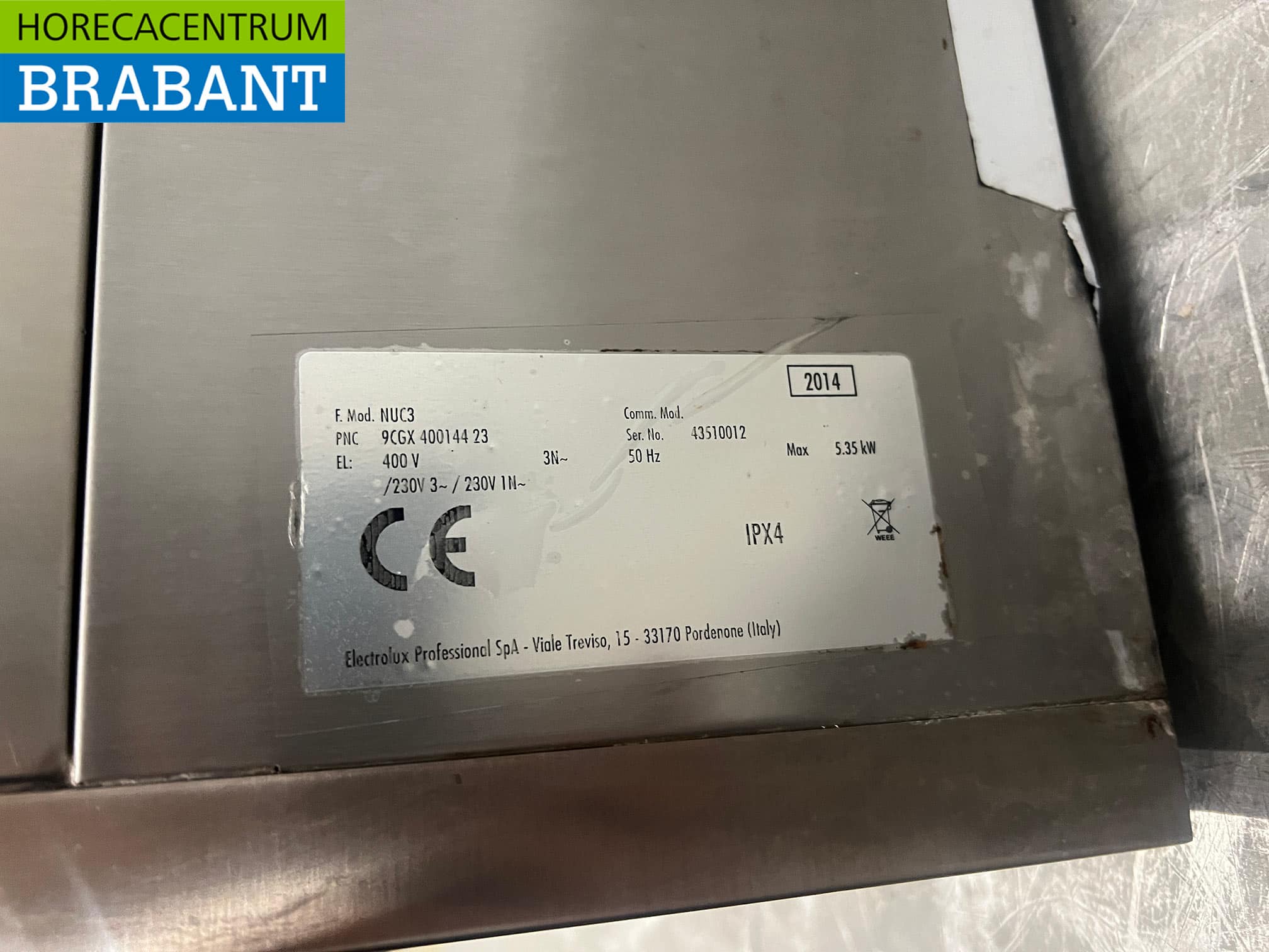 Lave-vaisselle Zanussi en acier inoxydable 230V Horeca – Image 6
