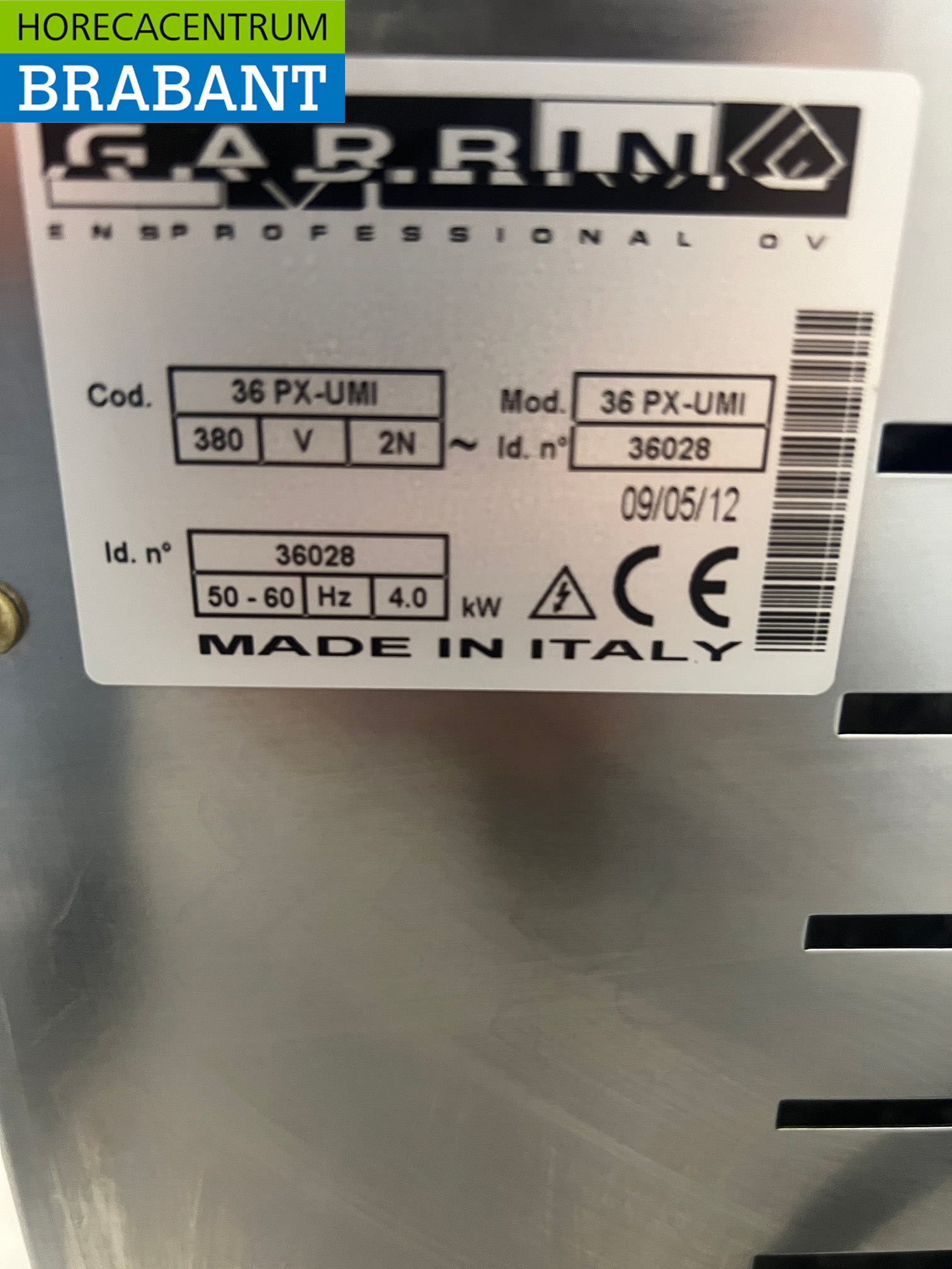 Four à air chaud Garbin en acier inoxydable 3 x 60/40 cm ou 1/1 GN, 400 V, pour la restauration – Image 5