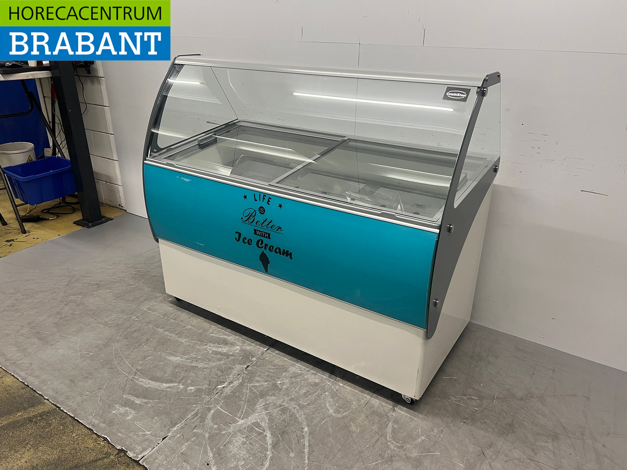 Mobile Combisteel Curaçao Scoop vitrine à glace 10 bacs 230V Restauration – Image 2