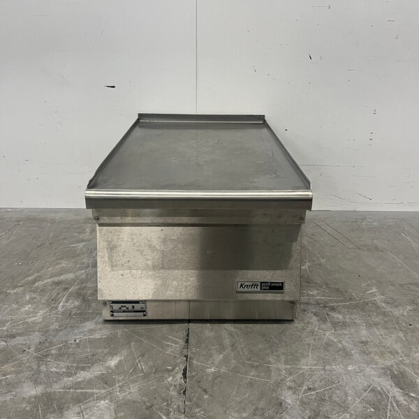 Unité de travail Krefft en acier inoxydable, modèle neutre, 40 cm, pour la restauration