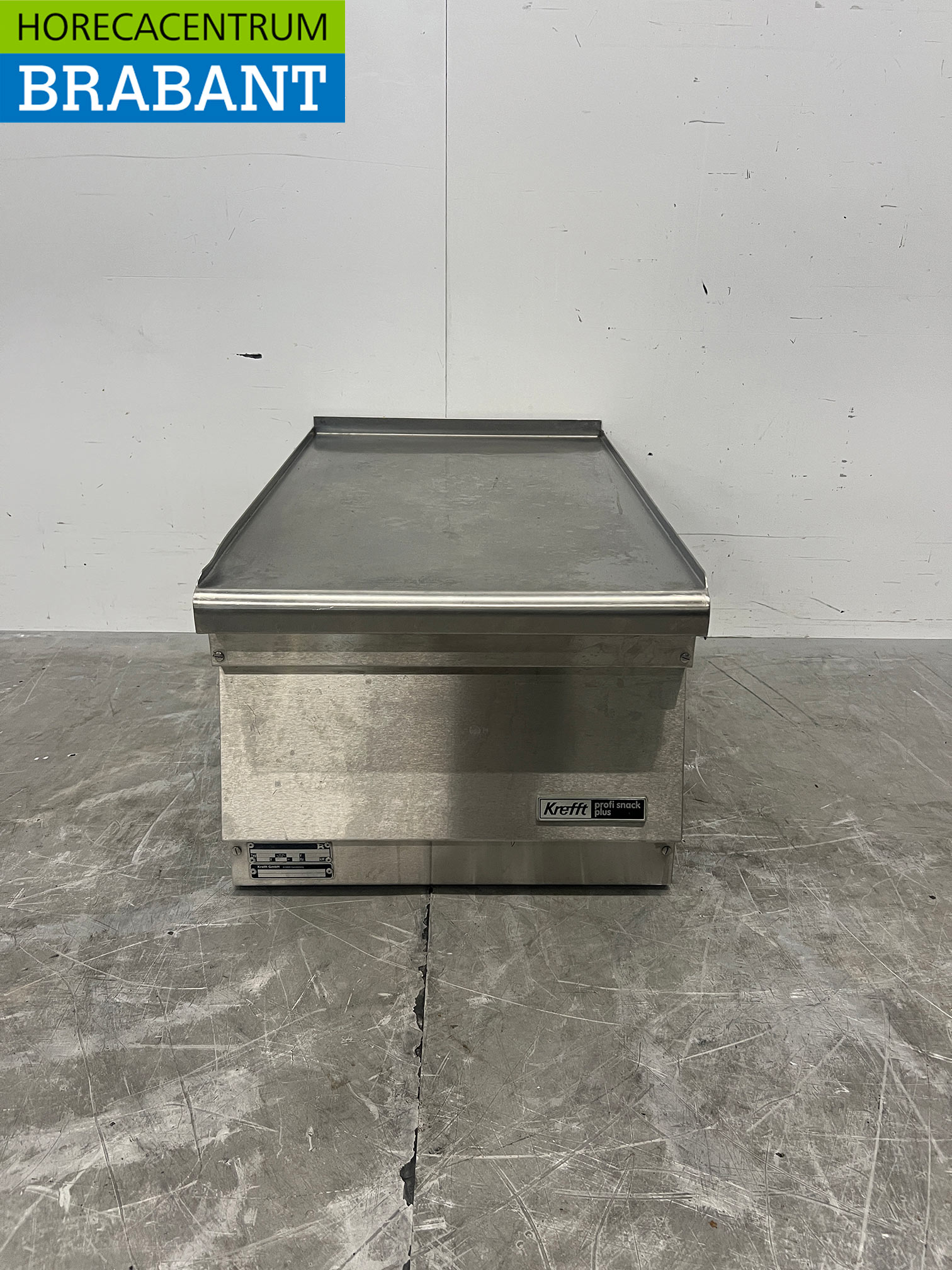 Unité de travail Krefft en acier inoxydable, modèle neutre, 40 cm, pour la restauration