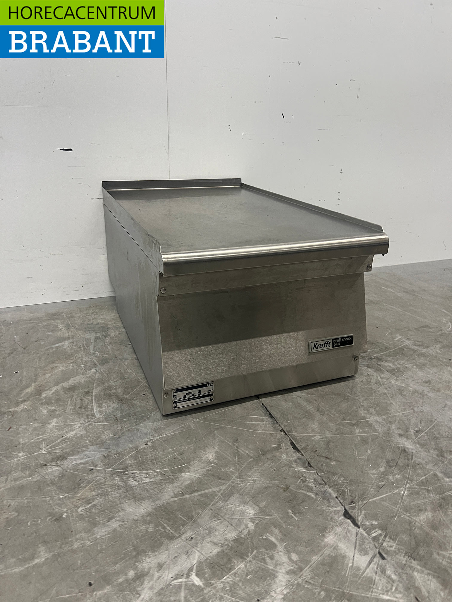 Unité de travail Krefft en acier inoxydable, modèle neutre, 40 cm, pour la restauration – Image 3