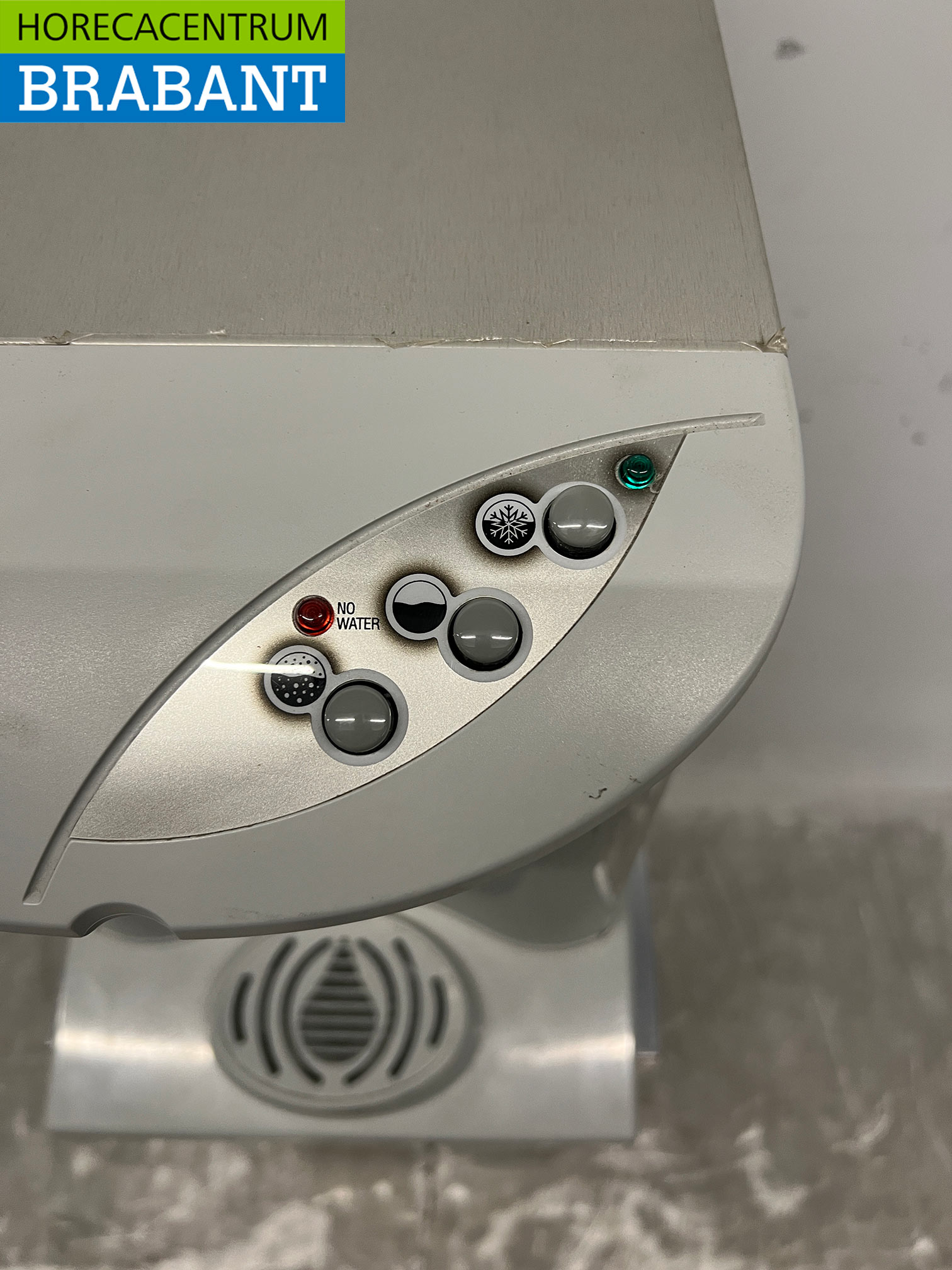 Refroidisseur d'eau Cosmetal en acier inoxydable avec socle et distributeur de gobelets, 230 V, pour le secteur de la restauration – Image 4
